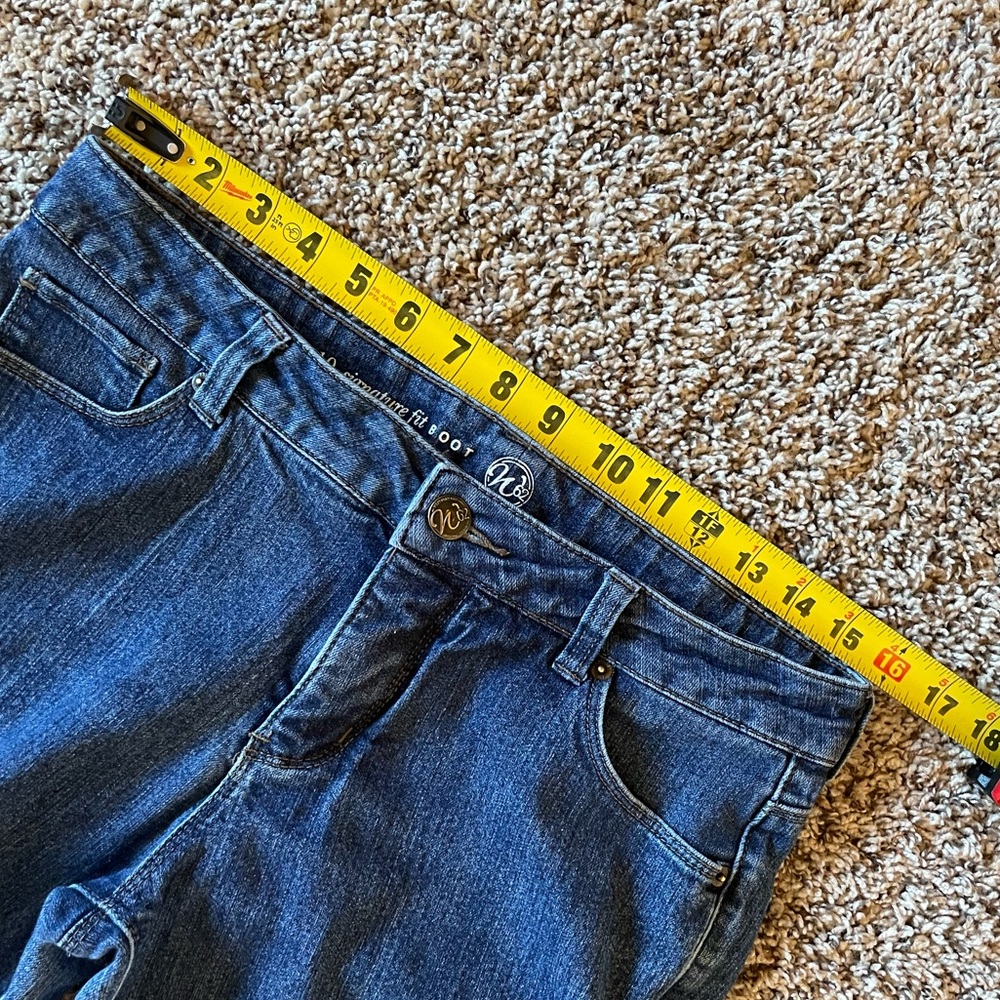 Dress Barn N62 Signature Fit Boot Cut Jeans Women’s Size 10 Tummy Control - Picture 5 of 7